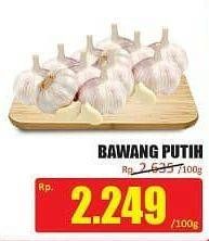 Promo Harga Bawang Putih per 100 gr - Hari Hari