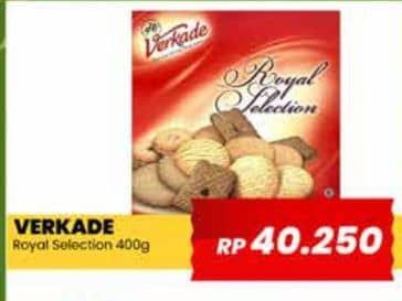 Promo Harga Verkade Biskuit Royal Selection 400 gr - Yogya