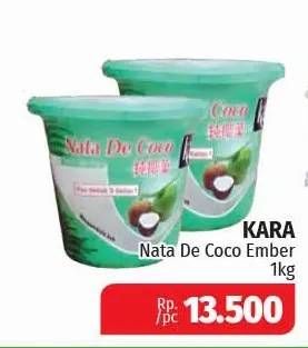 Promo Harga KARA Nata De Coco 1 kg - Lotte Grosir