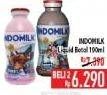 Promo Harga INDOMILK Susu Cair Botol per 2 botol 190 ml - Hypermart