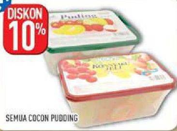 Promo Harga COCON Pudding with Nata De Coco per 6 pcs - Hypermart