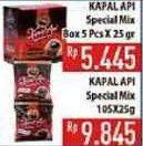 Promo Harga Kapal Api Kopi Bubuk Special Mix per 10 sachet 25 gr - Hypermart