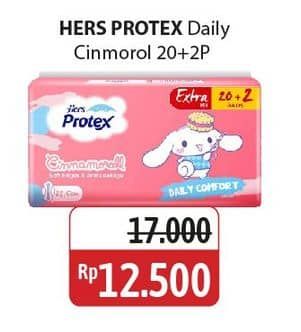 Promo Harga Hers Protex Daily Comfort 22 pcs - Alfamidi