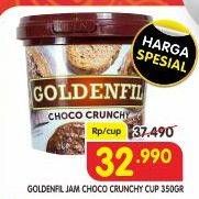 Promo Harga Goldenfil Selai Choco Crunchy 350 gr - Superindo