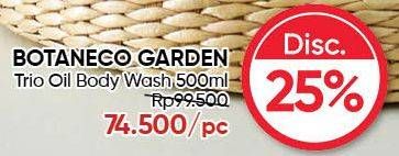 Promo Harga BOTANECO GARDEN Body Wash 500 ml - Guardian