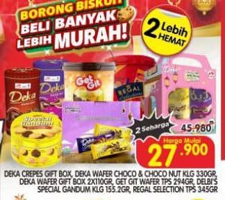 Deka crepes Gift Box/Deka Wafer/Deka Wafer Gift Box/Get Git Wafer/Delbi's Special Gandum/Regal Selection