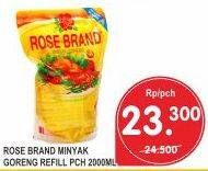 Promo Harga ROSE BRAND Minyak Goreng 2 ltr - Superindo