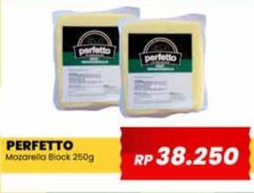 Promo Harga Perfetto Keju Mozzarella 250 gr - Yogya