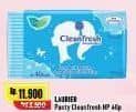 Promo Harga Laurier Pantyliner Cleanfresh NonPerfumed 40 pcs - Alfamart