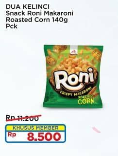 Promo Harga Roni Crispy Macaroni Roasted Corn 140 gr - Indomaret