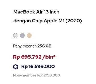 Promo Harga APPLE Macbook Air 13 Inch  - iBox