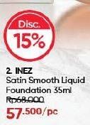 Promo Harga Inez Satin Smooth Liquid Foundation 35 ml - Guardian