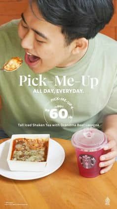 Promo Harga Pick-Me-Up  - Starbucks