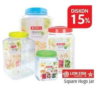 Promo Harga LION STAR Hugo Jar Square  - Lotte Grosir