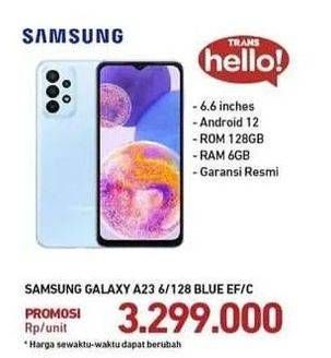 Promo Harga Samsung Galaxy A23 6 GB + 128 GB  - Carrefour