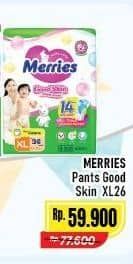 Promo Harga Merries Pants Good Skin XL26 26 pcs - Alfamart