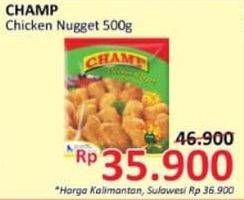 Promo Harga CHAMP Nugget 500 gr - Alfamidi