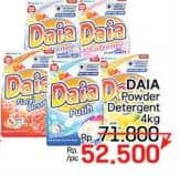 Promo Harga Daia Deterjen Bubuk 4000 gr - LotteMart