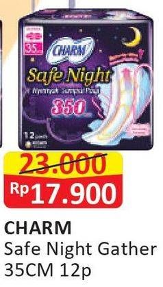 Promo Harga Charm Safe Night Gathers 35cm 12 pcs - Alfamart