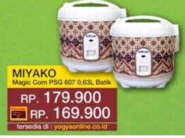 Promo Harga Miyako Magic Com PSG 607  - Yogya