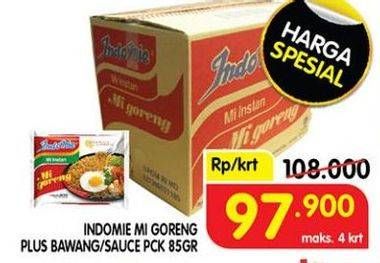 Promo Harga INDOMIE Mi Goreng Spesial per 40 pcs 85 gr - Superindo