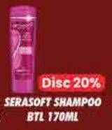 Promo Harga Serasoft Shampoo 170 ml - Hypermart
