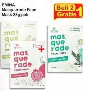 Promo Harga EMINA Masquerade Face Mask per 2 sachet 23 gr - Indomaret