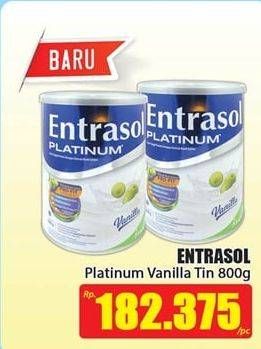 Promo Harga ENTRASOL Platinum Vanila 800 gr - Hari Hari