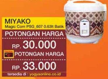 Promo Harga MIYAKO PSG 607 Batik  - Yogya