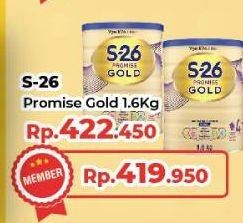 Promo Harga S26 Promise Gold Susu Pertumbuhan Vanilla 1600 gr - Yogya