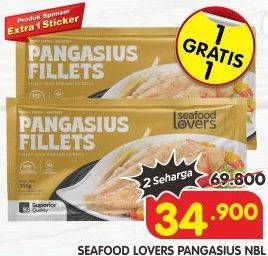 Promo Harga SEAFOOD LOVERS Pangasius Fillet 350 gr - Superindo