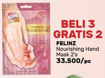 Promo Harga FELINZ Nourishing Hand Mask 2 pcs - Guardian