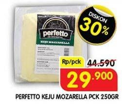 Promo Harga Perfetto Keju Mozzarella 250 gr - Superindo