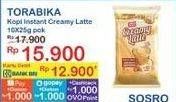 Promo Harga Torabika Creamy Latte per 10 sachet 25 gr - Indomaret