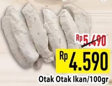 Promo Harga Otak Otak Ikan Curah per 100 gr - Hypermart