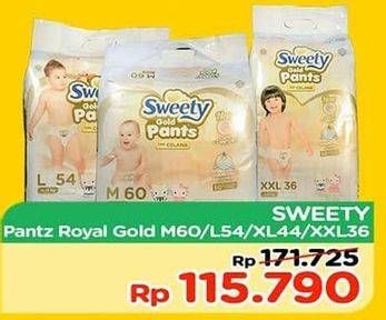 Promo Harga Sweety Gold Pants M60, L54, XL44, XXL36  - TIP TOP