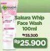 Promo Harga GARNIER Sakura White Foam 100 ml - Indomaret