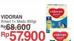 Promo Harga VIDORAN Xmart 1+ Madu 950 gr - Yogya
