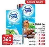 Promo Harga FRISIAN FLAG Susu UHT Purefarm Full Cream, Cokelat 900 ml - LotteMart