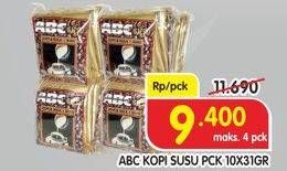 Promo Harga ABC Kopi 10 pcs - Superindo