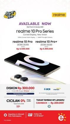 Promo Harga Realme 10 Pro Series  - Erafone