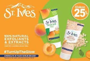 Promo Harga ST IVES Fresh Skin  - Indomaret