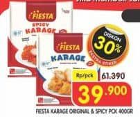 Promo Harga Fiesta Karage Original & Spicy 400gr OriginalSpicy 400 gr - Superindo