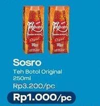 Promo Harga Sosro Teh Botol Original 250 ml - Alfamart