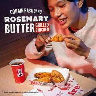 Promo Harga KFC Rosemary Butter Grilled Chicken  - KFC