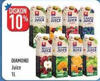 Promo Harga DIAMOND Juice 1000 ml - Hypermart