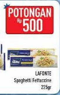 Promo Harga LA FONTE Fettuccine 225 gr - Hypermart