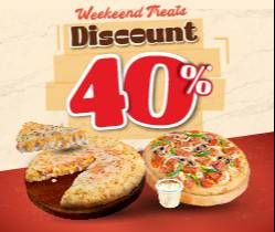 Promo Harga HEMAT 40% OFF 2 PREMIUM PIZZA  - Domino Pizza