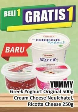 Promo Harga Yummy Greek Yoghurt/Cream Cheese  - Hari Hari