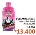Promo Harga DOREMI Kids Shampoo & Conditioner Pink 200 ml - Alfamidi